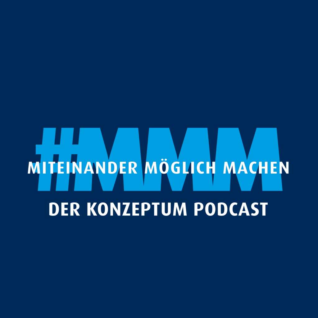 Miteinander möglich machen – der KONZEPTUM Podcast Logo